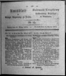 Amtsblatt der K&ouml;niglichen Regierung zu Posen. 1824.03.30 Nro.13