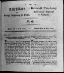 Amtsblatt der Königlichen Regierung zu Posen. 1824.05.04 Nro.18