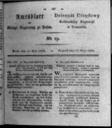 Amtsblatt der Königlichen Regierung zu Posen. 1824.05.11 Nro.19