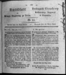 Amtsblatt der K&ouml;niglichen Regierung zu Posen. 1824.05.25 Nro.21