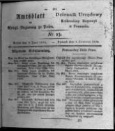 Amtsblatt der K&ouml;niglichen Regierung zu Posen. 1824.06.08 Nro.23