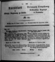 Amtsblatt der Königlichen Regierung zu Posen. 1824.06.22 Nro.25