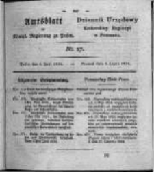 Amtsblatt der K&ouml;niglichen Regierung zu Posen. 1824.07.06 Nro.27