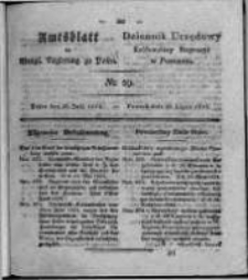 Amtsblatt der Königlichen Regierung zu Posen. 1824.07.20 Nro.29