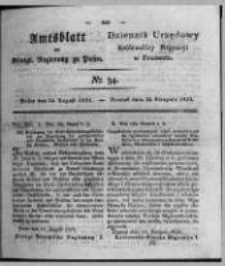 Amtsblatt der Königlichen Regierung zu Posen. 1824.08.24 Nro.34