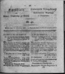 Amtsblatt der Königlichen Regierung zu Posen. 1824.10.19 Nro.42