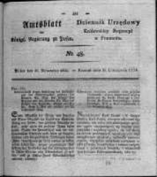 Amtsblatt der Königlichen Regierung zu Posen. 1824.11.30 Nro.48