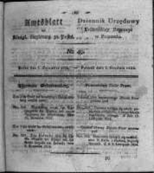 Amtsblatt der K&ouml;niglichen Regierung zu Posen. 1824.12.07 Nro.49