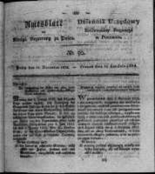 Amtsblatt der K&ouml;niglichen Regierung zu Posen. 1824.12.14 Nro.50