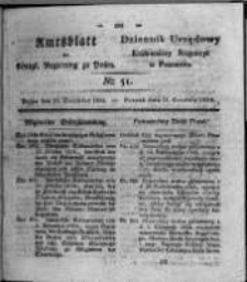 Amtsblatt der K&ouml;niglichen Regierung zu Posen. 1824.12.21 Nro.51