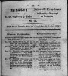 Amtsblatt der K&ouml;niglichen Regierung zu Posen. 1824.12.28 Nro.52