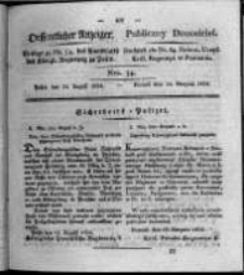 Oeffentlicher Anzeiger. 1824.08.24 Nro.34