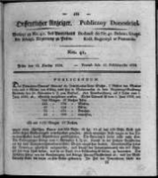 Oeffentlicher Anzeiger. 1824.10.12 Nro.41