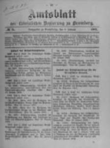Amtsblatt der K&ouml;niglichen Preussischen Regierung zu Bromberg. 1902.02.06 No.6