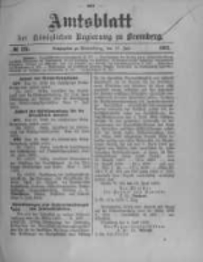Amtsblatt der K&ouml;niglichen Preussischen Regierung zu Bromberg. 1902.07.17 No.29