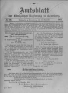 Amtsblatt der K&ouml;niglichen Preussischen Regierung zu Bromberg. 1902.12.11 No.50
