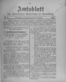 Amtsblatt der Königlichen Preussischen Regierung zu Bromberg. 1904.01.28 No.4