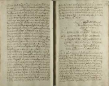 Instrvctia Ich Mciom panom posłom do Jeo Mczi Xa cardinała arcybiskvpa gniezninskiego [Bernarda Maciejowskiego] z ziazdv warszawskiego posłanym panu Jerzemu Krzykowskiemu y panu Florianowi Chocinskiemu, pod Warszawą 18.10.1607 [podp.: Zygmunt Nisczycki marszałek na ten czas ziazdu pod Warszawą]