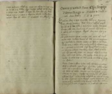 Oratia y uotum pana Christopha Zborowskiego na seimiku w Pruszowicach [Proszowicach] Anno Domini 158 quarto