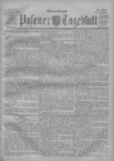 Posener Tageblatt 1900.08.07 Jg.39 Nr364
