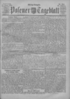 Posener Tageblatt 1900.08.16 Jg.39 Nr381