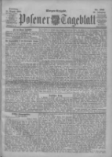 Posener Tageblatt 1900.08.19 Jg.39 Nr386