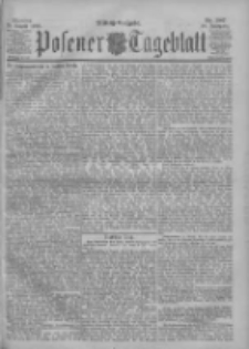 Posener Tageblatt 1900.08.20 Jg.39 Nr387