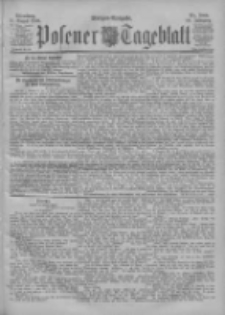 Posener Tageblatt 1900.08.21 Jg.39 Nr388