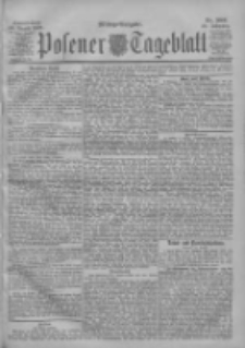 Posener Tageblatt 1900.08.24 Jg.39 Nr393