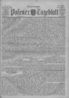 Posener Tageblatt 1900.08.26 Jg.39 Nr398