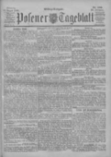 Posener Tageblatt 1900.08.27 Jg.39 Nr399
