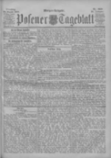 Posener Tageblatt 1900.08.28 Jg.39 Nr400