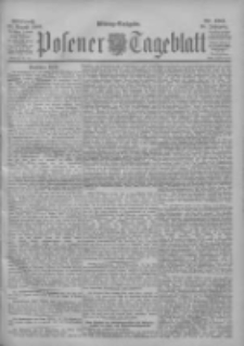 Posener Tageblatt 1900.08.29 Jg.39 Nr403