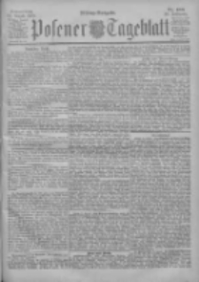 Posener Tageblatt 1900.08.30 Jg.39 Nr405