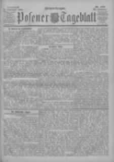 Posener Tageblatt 1900.09.15 Jg.39 Nr432