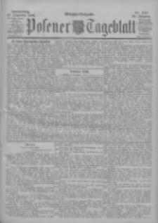 Posener Tageblatt 1900.09.20 Jg.39 Nr440