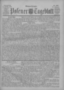 Posener Tageblatt 1900.10.11 Jg.39 Nr476