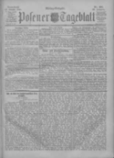 Posener Tageblatt 1900.10.13 Jg.39 Nr481