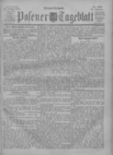 Posener Tageblatt 1900.10.18 Jg.39 Nr488