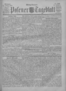 Posener Tageblatt 1900.10.24 Jg.39 Nr499