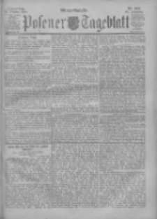 Posener Tageblatt 1900.10.25 Jg.39 Nr501