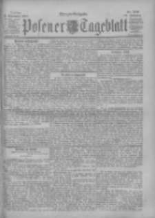 Posener Tageblatt 1900.11.09 Jg.39 Nr526