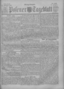 Posener Tageblatt 1900.11.10 Jg.39 Nr529