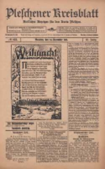 Pleschener Kreisblatt: Amtlicher Anzeiger f&uuml;r den Kreis Pleschen 1912.12.24 Jg.60 Nr103