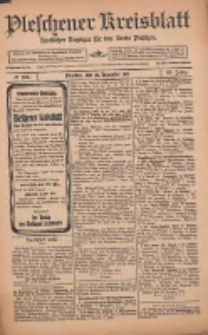 Pleschener Kreisblatt: Amtlicher Anzeiger f&uuml;r den Kreis Pleschen 1912.12.28 Jg.60 Nr104