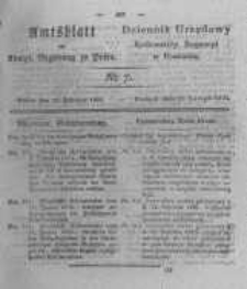 Amtsblatt der Königlichen Regierung zu Posen. 1825.02.15 Nro.7