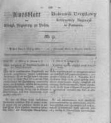 Amtsblatt der K&ouml;niglichen Regierung zu Posen. 1825.03.01 Nro.9