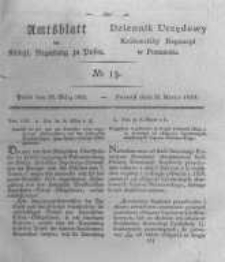 Amtsblatt der K&ouml;niglichen Regierung zu Posen. 1825.03.29 Nro.13