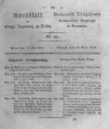 Amtsblatt der Königlichen Regierung zu Posen. 1825.05.17 Nro.20