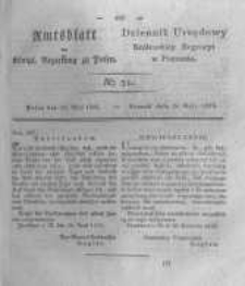 Amtsblatt der K&ouml;niglichen Regierung zu Posen. 1825.05.24 Nro.21